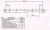 FIAT 0000051736744 Gas Spring, boot-/cargo area